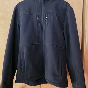 Reebok men's softshell hooded jacket Sherpa Lined